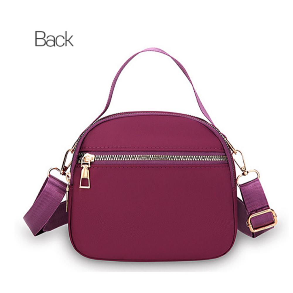 Travel Outing Waterproof Mini Tote Cross Bag Tambourine Shell Bag Women/Student Bag Promotional Print Gift