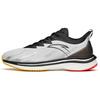 Running Collection Cushioning Slip Resistant Abrasion Resistant Low Top Running Shoes Men's Silver Black 112145566-3