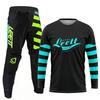2026 New Leett Motocross Gear Set Enduro Cross Jersey Pant Kits Racer Gear Set Off-road Mens Kits Women's Mountain Downhill Motorcycle MX