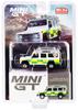TrueScale Miniatures MINI GT Scale Land Rover Defender 110 British Red Cross Search and Rescue North America Exclusive Finished Model 1/64 (Right-Hand