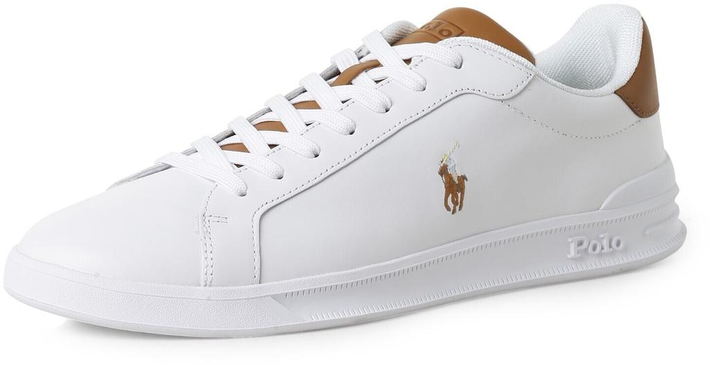 Кроссовки Polo Ralph Lauren из кожи M белый