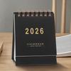 Small Calendar for Desk Decorative Desktop Calendar Daily Planning Supplies for Tasks Appointments Dating Home Study Bedroom