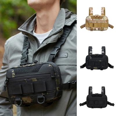Borsa da pesca impermeabile in tessuto Oxford, grande capacità, per campeggio all'aperto