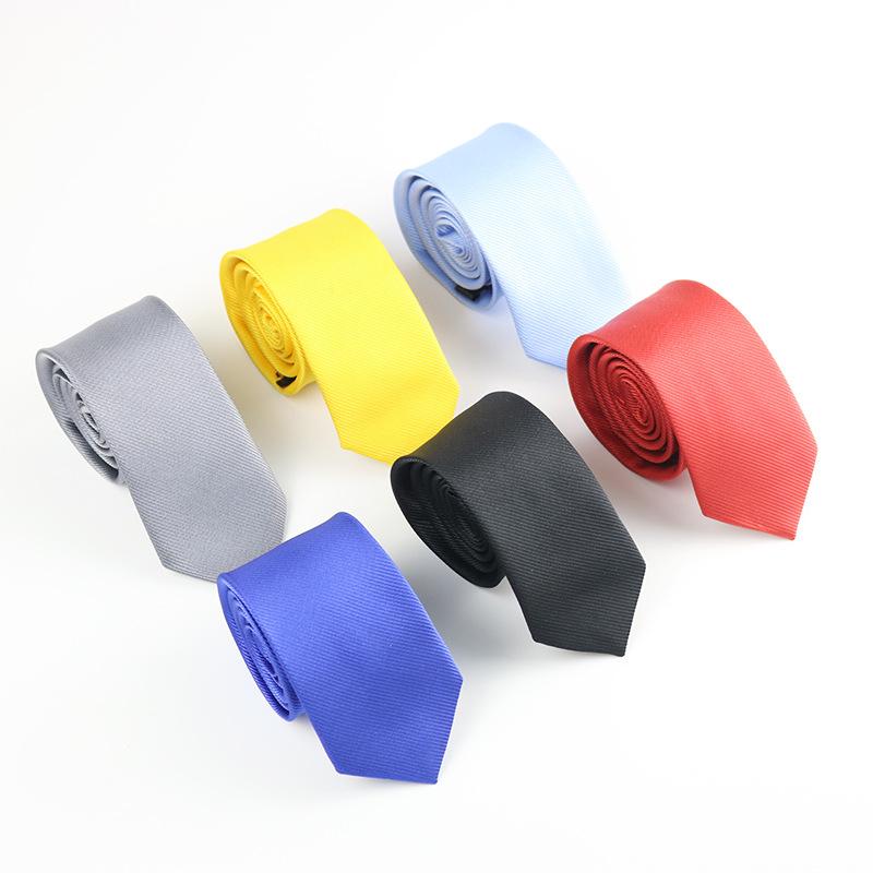 Tie Men'S Formal Business 5Cm Wedding Work Vocational Student Tie, Fixed