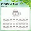304 Stainless Steel Beads, Rondelle, Stainless Steel Color, 5x3mm, Hole: 3mm, 200pcs/box