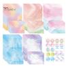 Decorative Writing Paper for Letters Watercolor Letterhead Set, Envelopes Letter And Stickers Handwritten Blessing Note Cards Kit, Correspondence