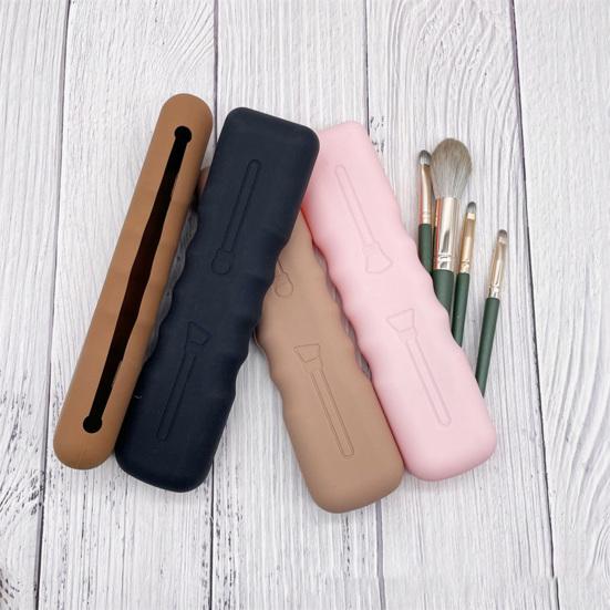 

Space-saving Rectangular Practical Portable Small Size Eco-friendly Cosmetic Bag Makeup Brush Holder