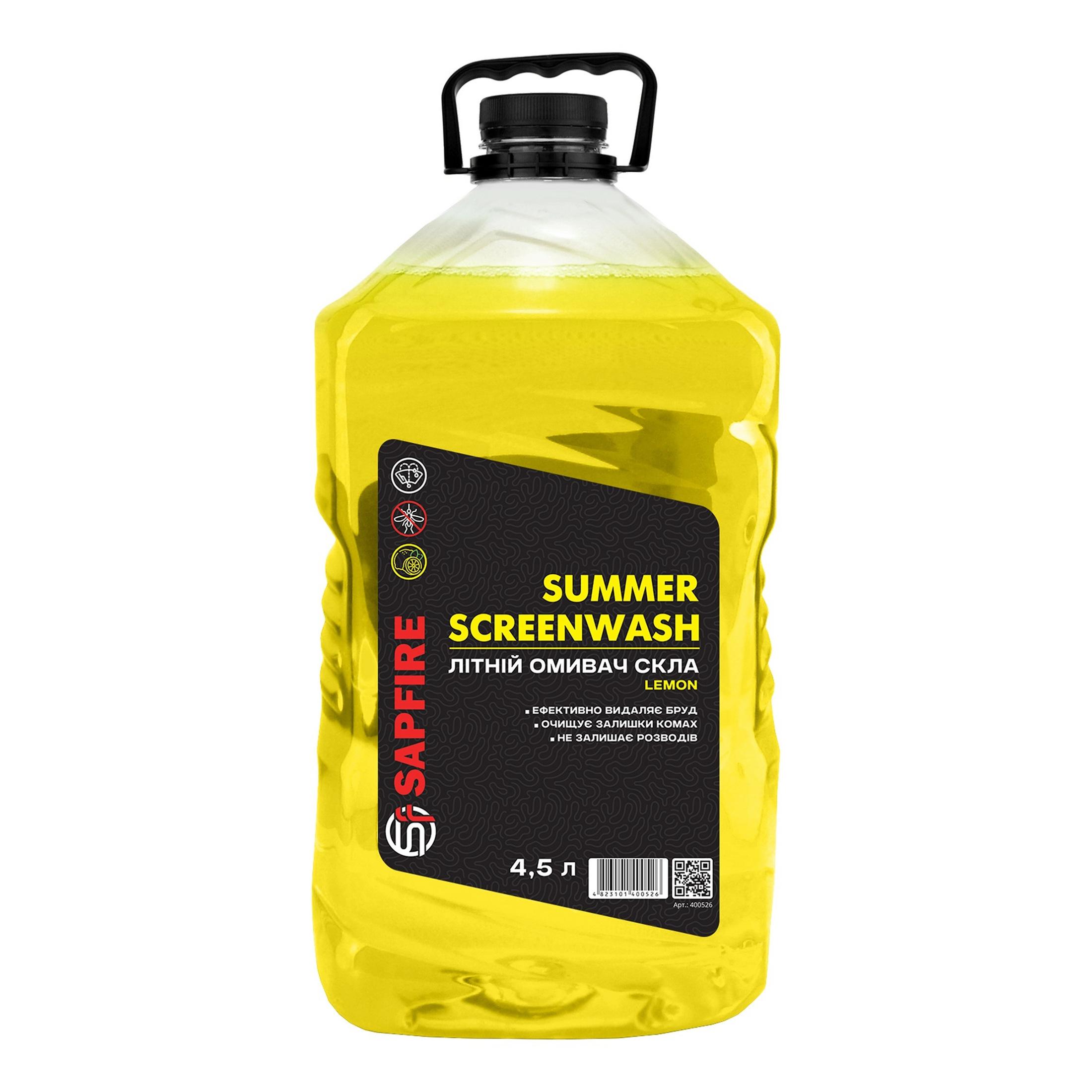 

Летний омыватель стекла SAPFIRE Summer Screenwash 4,5 л