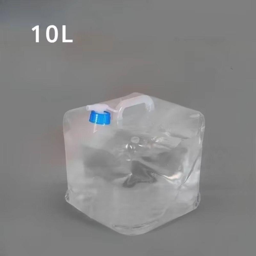 Large Capacity Folding Water Bag Leakproof Foldable Water Canister Collapsible Bucket  Outdoor