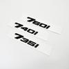 2023 Glossy Black Letters735i 740i 760i 735Li XDrive Emblem for BMW New 7 Series Car Fender Trunk Rear Car Logo Sticker Tx2