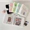 MINKYS A7 Square Fluffy Wings Photocards Collect Book Binder Notebook Cover Diary Agenda Planner Stationery