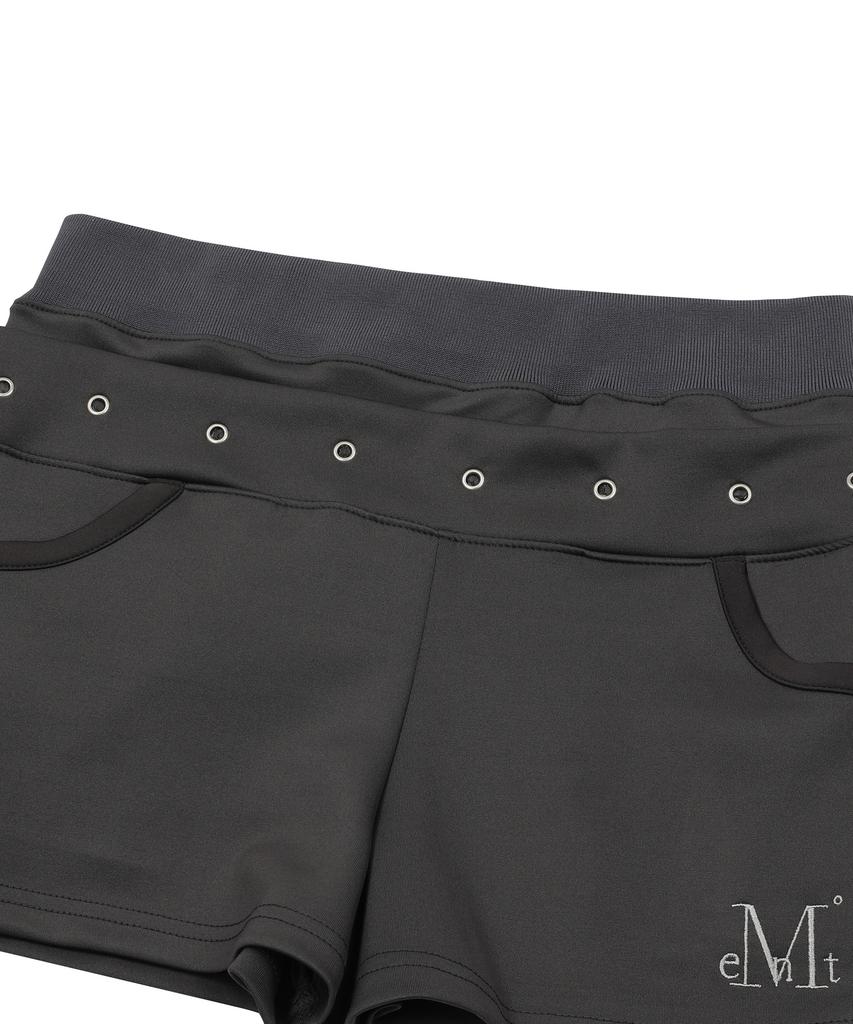 MUCENT Prelude Eyelet Point Banding Shorts