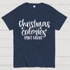 Christmas Calories Don't Count Cotton Summer Casual Cool Loose T-Shirt