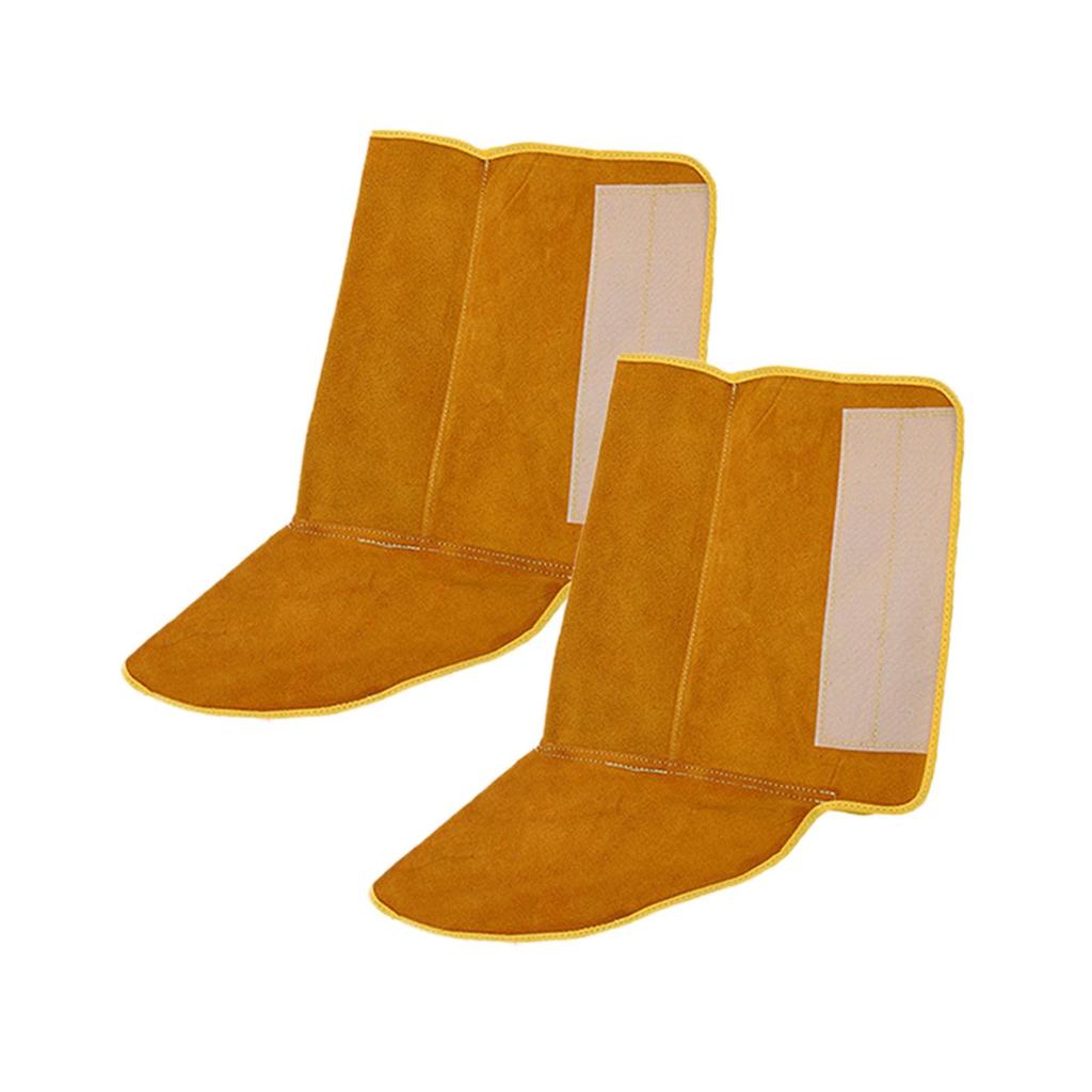 Welding Shoes Covers Lightweight Anti Splashing Fireproof Welded Foot Long