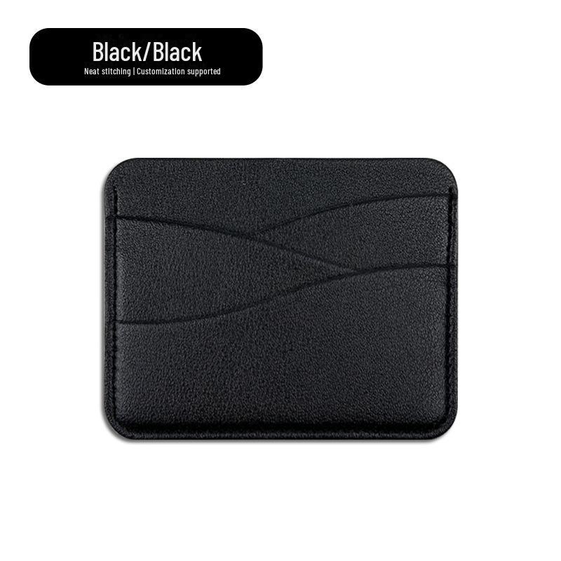 Exquisite Anti-Theft RFID Leather PU Card Holder: Universal, Spacious, & Stylish for Women