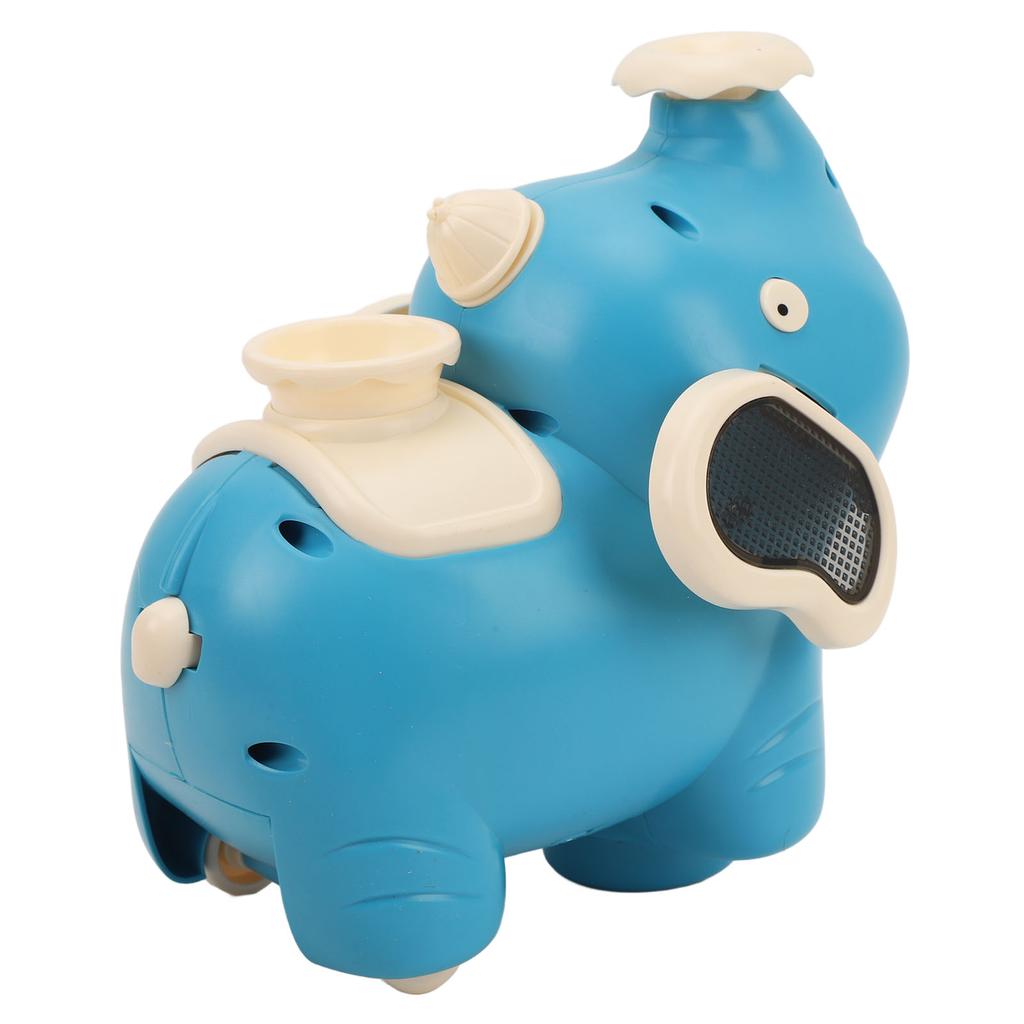 Elephant Blowing Spray Fog Toy with Music Light Tummy Time Interactive Battery Powered Baby Elephant Toy