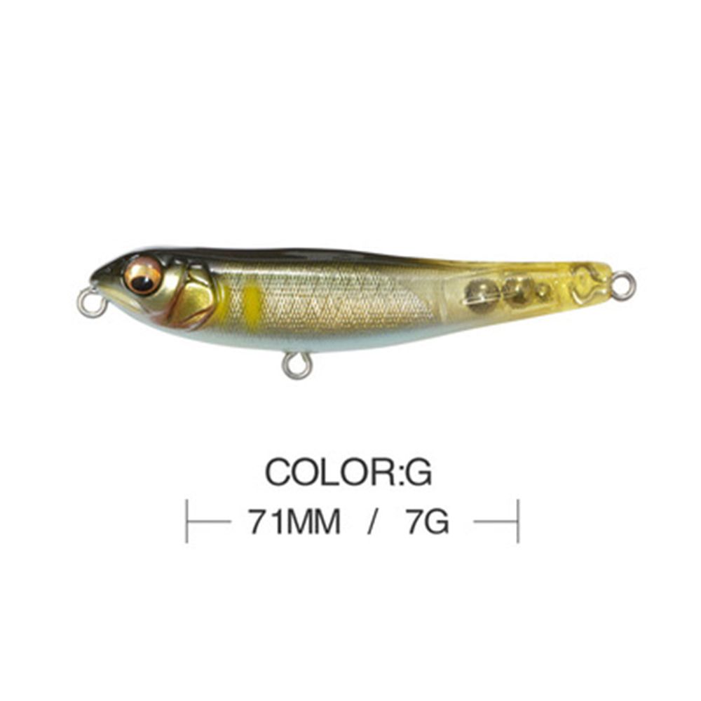 Outdoor Tackle Crankbaits Pencil Baits with Steel ball Minnow Lures Fish Hooks Winter Fishing