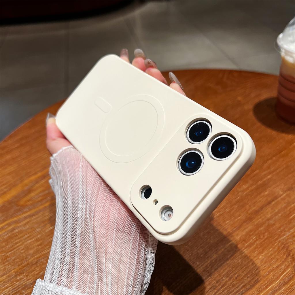 Silicone Magnetic for Magsafe Phone Case for APPLE IPhone 17 Air 16 15 Plus 14 13 12 11 Pro Max Wireless Charge Protective Cover