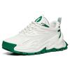 New Anta Cushioning Anti Slip And Wear Resistant Low Top Chunky Sneakers Men's White Green 112148880R-5