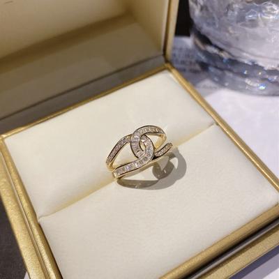 Nový trendový prsteň Trend Micro Set Zircon Exquisite Opening Ring Dámsky luxusný módny univerzálny temperamentný prsteň dámsky
