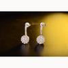 Shambhala Diamond Ball Long Sparkling Temperament Simple Female Earrings Party Accessories Fashion Jewelry