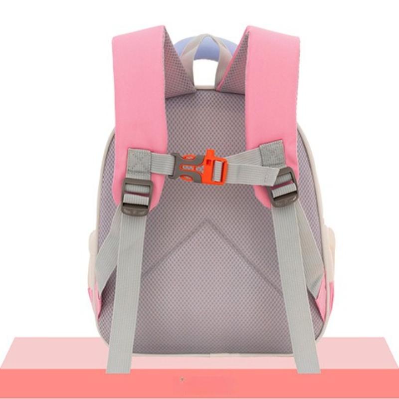 25*11*31cm 1pcs Kindergarten School Bags Girl's Birthday Gift Cute Mushroom Shaped Large Capacity Backpack Cartoon Lightweight Children's Bookbag