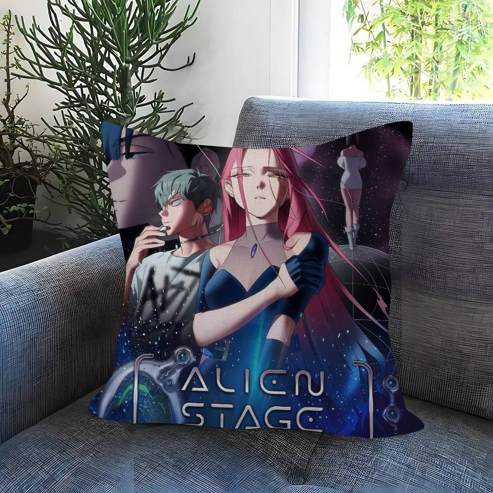 Anime A-Alien Stage Pillow Cushion Cover Pillowcase Living Room Sofa Home Decor