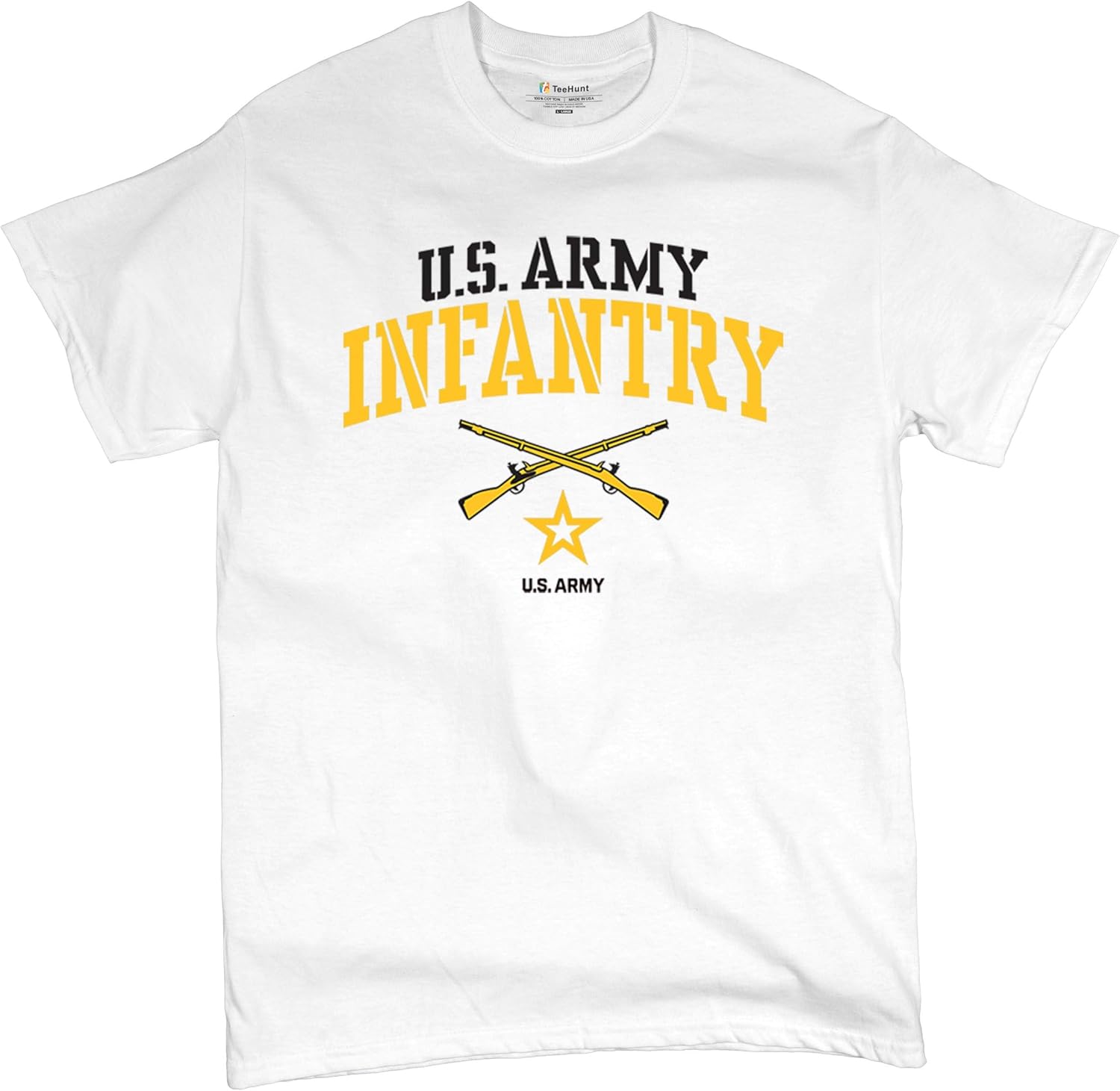 

US Army Infantry T-Shirt Military Pride Veteran DD 214 Patriotic Armed Forces Soldier Gear Licensed Men s Tee 5XL різнокольоровий