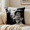 singer fashionable RRihanna Cushion Cover Pillowcase Antidustmite living Room Sofa Decor Cushion Room