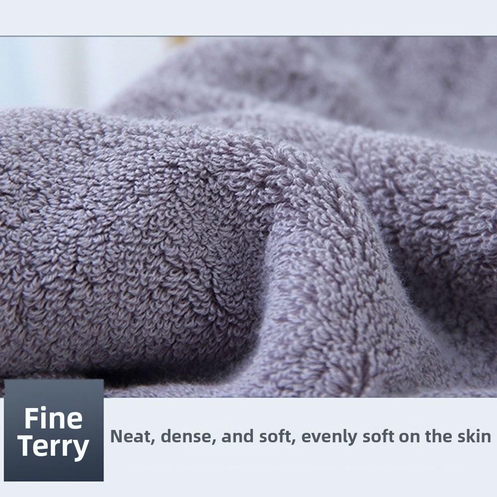 Pure Cotton Bath Towel Thickened Adults Serviette Towel Face Towel Beach Towel Spa