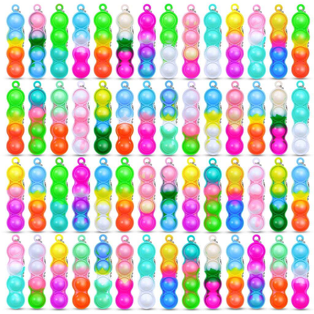 Rat Exterminator Mini Keychain Pendant Backpack Pendant Finger Bubble Music Decompression Toys Fidgettoys