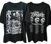2002 Rob Zombie Demon Speeding Tour Reprint Black T Shirt Classic Unisex T-Shirt