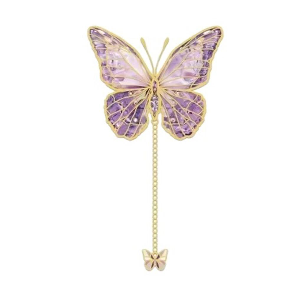 Separator Pages Metal Butterfly Bookmark Bronzing Pagination Mark  Readers