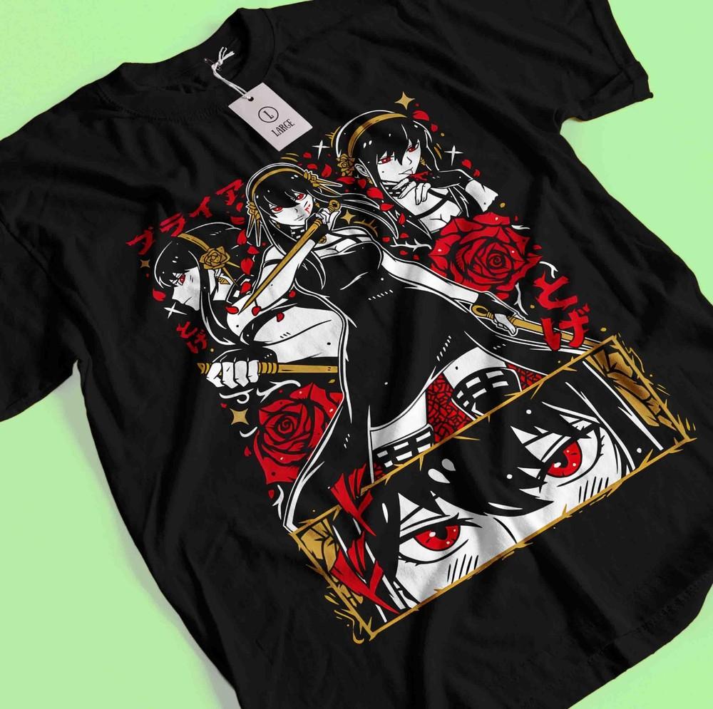 

Футболка Spy X Family Футболка Аня Футболка Лойд Йор Форджер Футболка Бонд Сильвия Футболка Дэмиан S