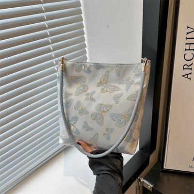 Summer Casual and Beautiful Handbag Bag Personalized Bucket Bag New Fashionable Niche Fashion Underarm Shoulder Bag