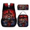 Stranger Things 5 Student School Bag 16 Inch Sticker Bag Backpack Stranger Things5 Large Capacity Student Shoulders
