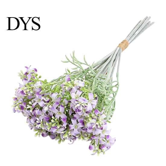 Silk Lilac Stems for Vase Arrangement Artificial Orange Jasmine Flowers, Realistic Murraya Paniculata Flower Bouquets, Cream Style Home Aesthetic