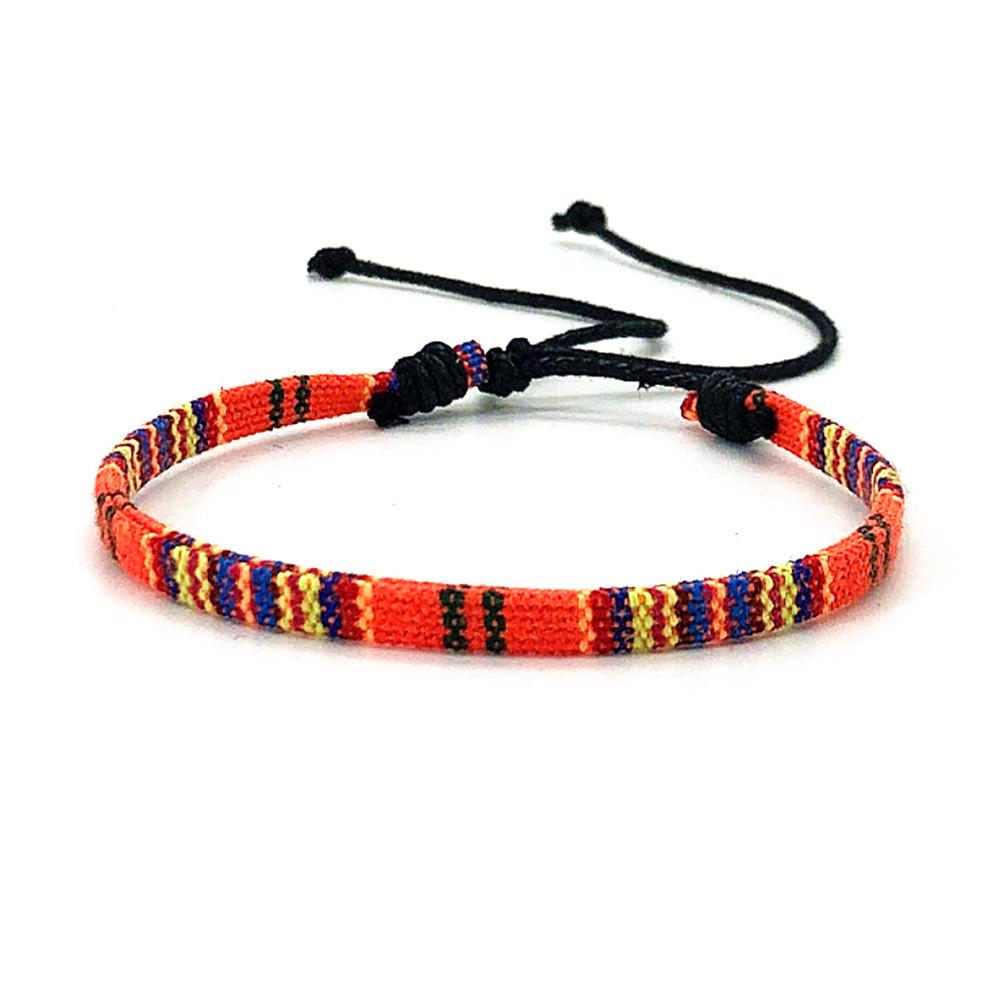 Colorful Bohemian Ethnic Woven Friendship Bracelet