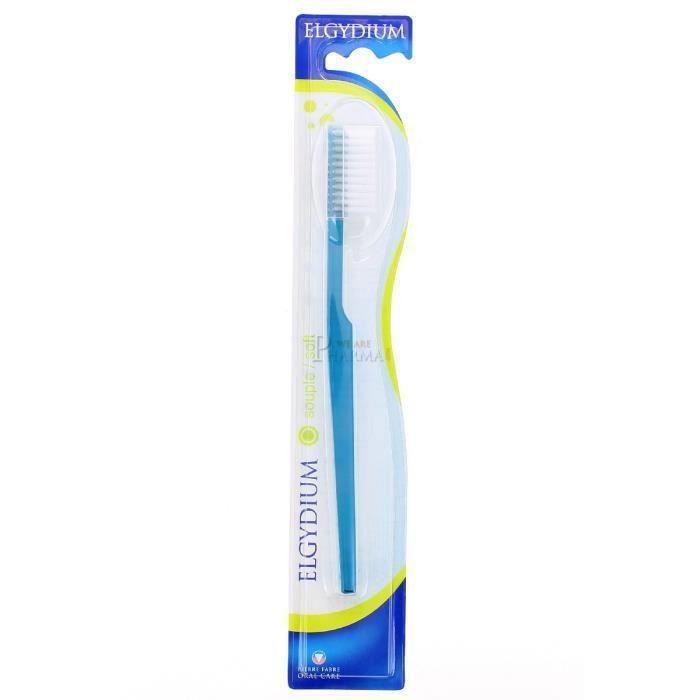 Brosse À Dents - Elgydium - CLASSIC Standard - Souple - Tête Longue - Hygiène Bucco-dentaire