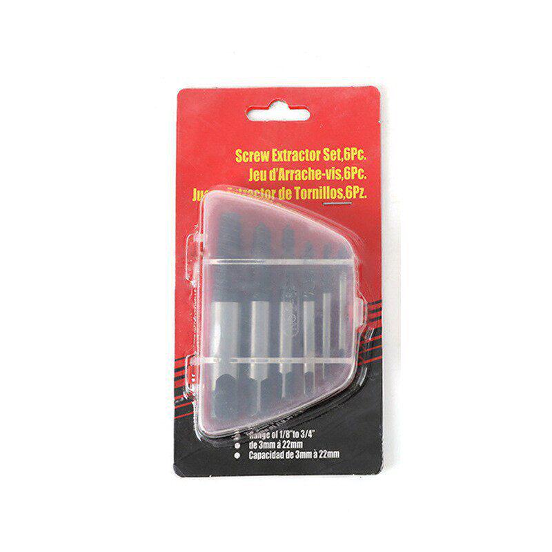 In-stock 8-Piece Fine-Thread Screw and Faucet Angle Valve Broken Thread Extractor Tool Set.