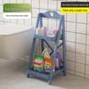 High-Quality Folding Storage Rack for Kitchen & Bathroom