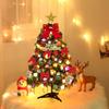 50cm Christmas Tree Set Christmas Decor With Lights Desktop Mini Christmas Tree Ornaments New Year Party Decoration Gift Navidad