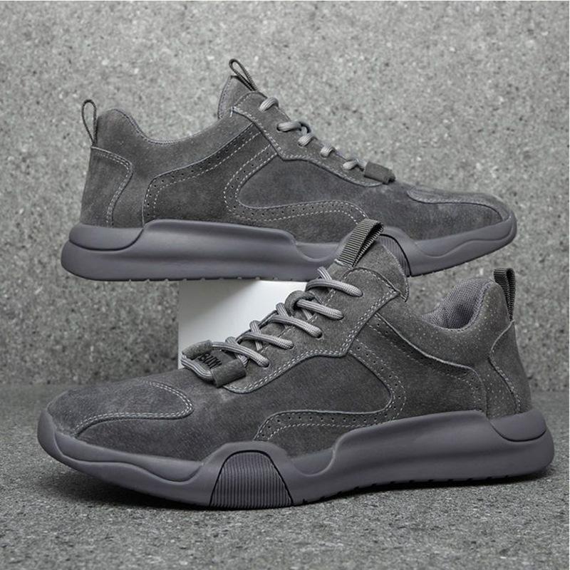 2025 Spring New Men's Shoes Student Casual Shoes Fashion Versatile Trend Board Shoes Men's Leather Shoes