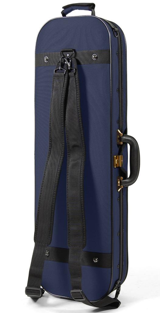 Super Light Oblong Violin Case (Square), Blue