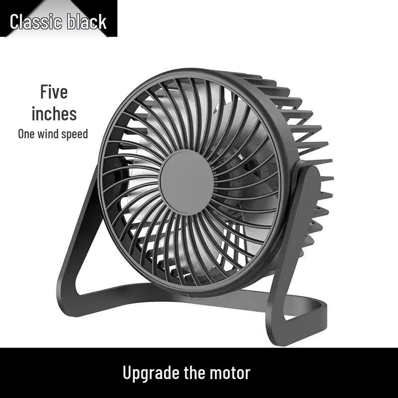 Silent Mini USB Desk Fan for Student Dorms