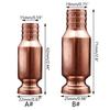 1Pc Siphon Pump Copper Connector 15/19mm Siphon Self-Priming Hose Pump Head Jiggler Siphon Pumping Hose Fittings