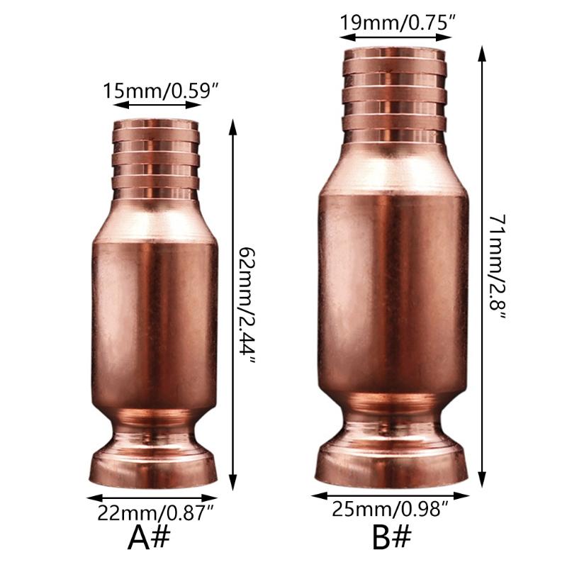 1Pc Siphon Pump Copper Connector 15/19mm Siphon Self-Priming Hose Pump Head Jiggler Siphon Pumping Hose Fittings