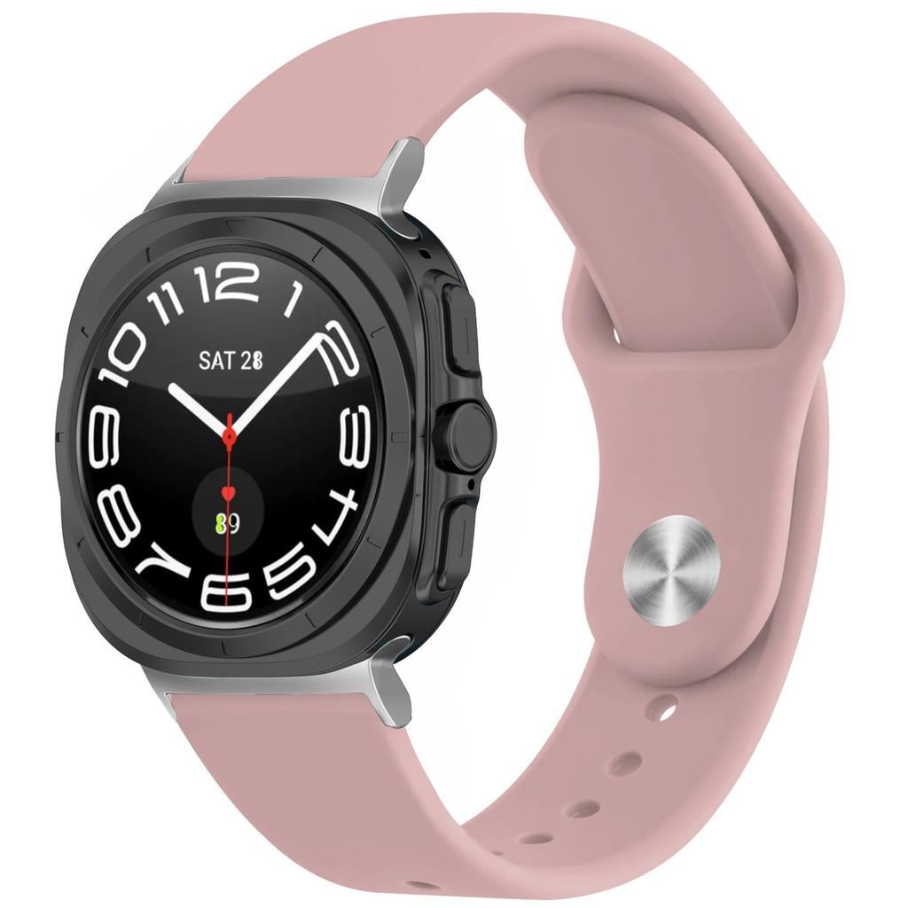 Sport Silicone Loop For Samsung Galaxy Watch 7 Ultra Strap 47mm Accessories Correa Bracelet Galaxy Watch 7 FE 44mm 40mm 40 Band