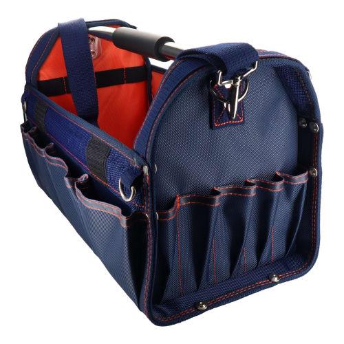 Sankyo Corporation DBLTACT Open Carry Bag with Cover, Navy, DT-SRB420C-NV