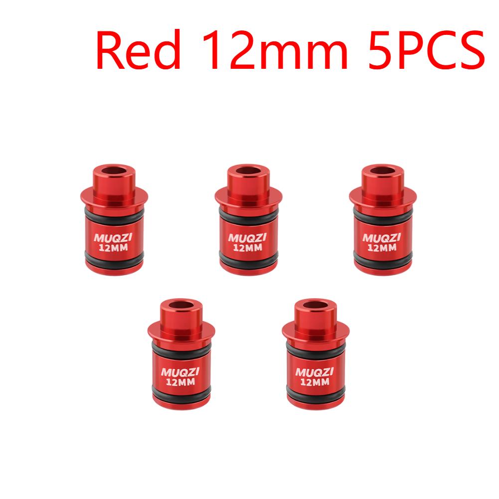 3-10PCS Aluminum Alloy Bike Hub Thru Axle Adapter Quick Release Stable Bike Hub Converter Bike Thru Axle Quick Release Adapter